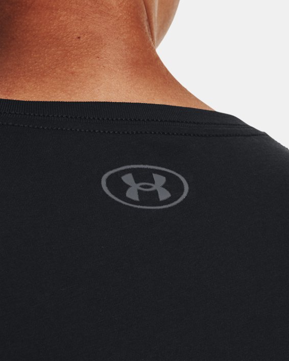 Men's UA Team Issue Graphic T-Shirt, Black, pdpMainDesktop image number 3